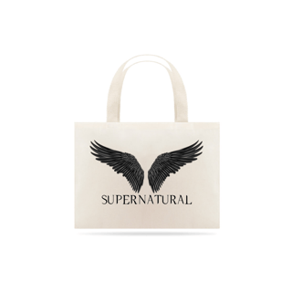Nome do produto Eco Bag Grande com Estampa da Série Supernatural Versão 2