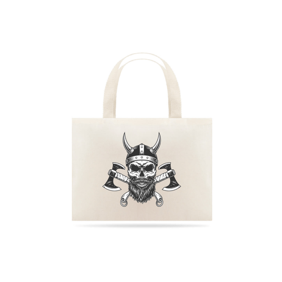 Eco Bag Grande Estampa Caveira Machado