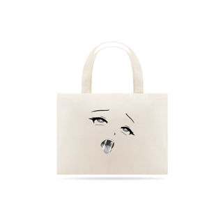 Nome do produto Bolsa Eco Bag Hentai Ahegao Princess Anime Estampada Grande