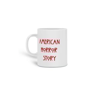 Nome do produto Caneca Cerâmica Estampa Série American Horror Story