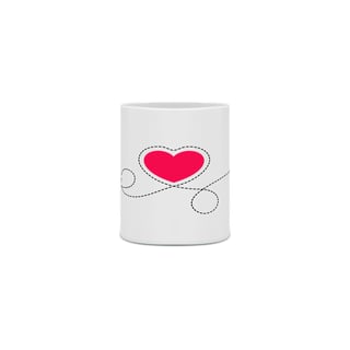 Nome do produto Caneca Cerâmica Estampa Meu Destino é o Amor