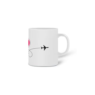 Nome do produto Caneca Cerâmica Estampa Meu Destino é o Amor