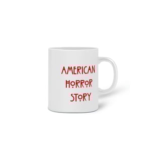 Nome do produto Caneca Cerâmica Estampa Série American Horror Story