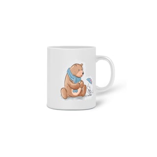 Nome do produto Caneca Cerâmica Estampa Urso e Rato Fofo