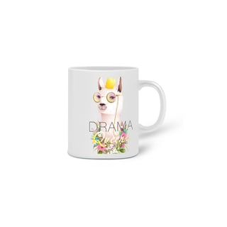 Nome do produto Caneca Cerâmica Estampa Llama Drama Queen