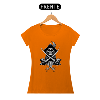 Nome do produto Camiseta Baby Long Quality Estampa Caveira
