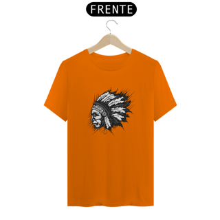 Nome do produto Camiseta Estampada Índio Cacique Arte Desenho Quality
