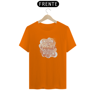 Nome do produto Camiseta Estampa Frase - A Força da Mãe Um Presente Sem Igual Quality
