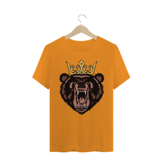 Nome do produto Camiseta Quality Estampa Urso com Coroa