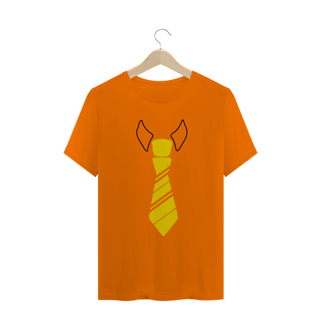 Nome do produto Camiseta Gravata Amarela Cinema Estampada