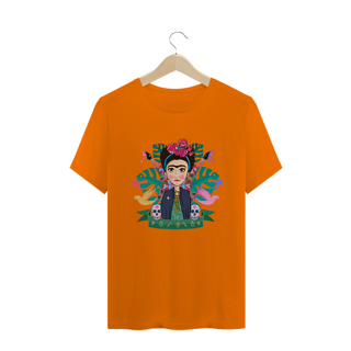 Nome do produto Camiseta Magdalena Carmen Frida Kahlo Pintora Estampa Quality
