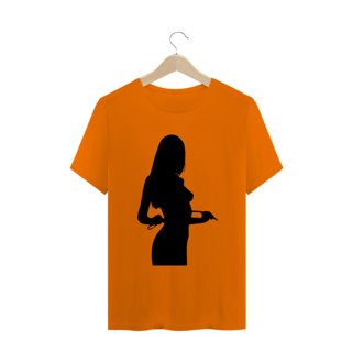 Nome do produto Camiseta Estampa Silhueta Corpo de Mulher Quality Estampada Hentai