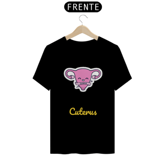 Nome do produto Camiseta Quality Estampa Cuterus - Útero Fofo