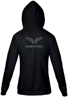 Nome do produto Jaqueta Moletom Feminino com Estampa da Série Supernatural Versão 2 
