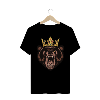 Nome do produto Camiseta Quality Estampa Urso com Coroa