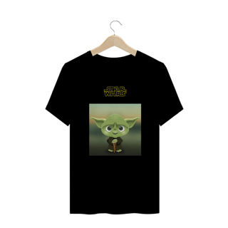 Nome do produto Camiseta Desenho Mestre Yoda Star Wars Master Estampada Quality