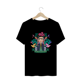 Nome do produto Camiseta Magdalena Carmen Frida Kahlo Pintora Estampa Quality