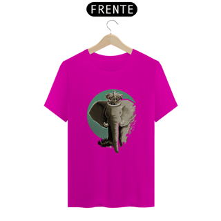Nome do produto Camiseta Estampada Elephunk - Estampa Rei Elefante África Quality