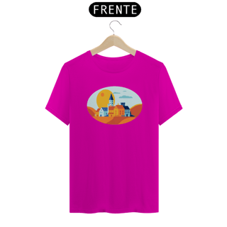 Nome do produto Camiseta Quality Estampa Desenho Pequena Cidade