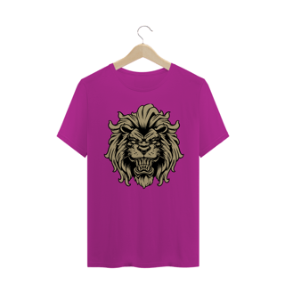 Nome do produto Camiseta Quality Estampa Leão Amarelo Pastel