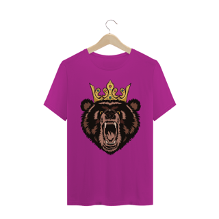 Nome do produto Camiseta Quality Estampa Urso com Coroa