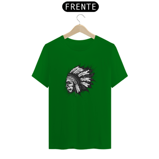 Nome do produto Camiseta Estampada Índio Cacique Arte Desenho Quality
