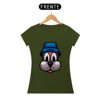 Nome do produto Camiseta Baby Long Quality Estampa Cachorro com Chapéu