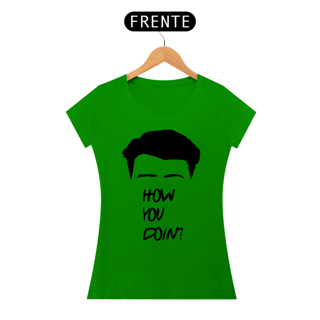 Nome do produto Camiseta Baby Look com Estampa Friends - How You Doing?
