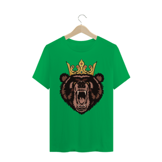 Nome do produto Camiseta Quality Estampa Urso com Coroa
