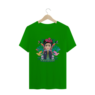 Nome do produto Camiseta Magdalena Carmen Frida Kahlo Pintora Estampa Quality