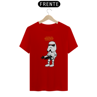 Nome do produto Camiseta Trooper Branco Star Wars Cartoon Estampada Quality Desenho