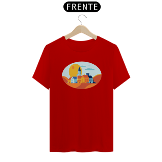 Nome do produto Camiseta Quality Estampa Desenho Pequena Cidade