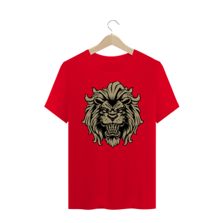 Nome do produto Camiseta Quality Estampa Leão Amarelo Pastel