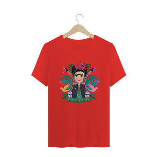 Nome do produto Camiseta Magdalena Carmen Frida Kahlo Pintora Estampa Quality