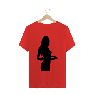 Nome do produto Camiseta Estampa Silhueta Corpo de Mulher Quality Estampada Hentai