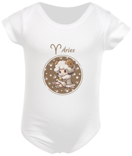 Nome do produto BODY INFANTIL - SIGNO ÁRIES