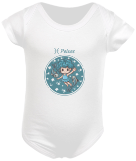 Nome do produto BODY INFANTIL - SIGNO PEIXES