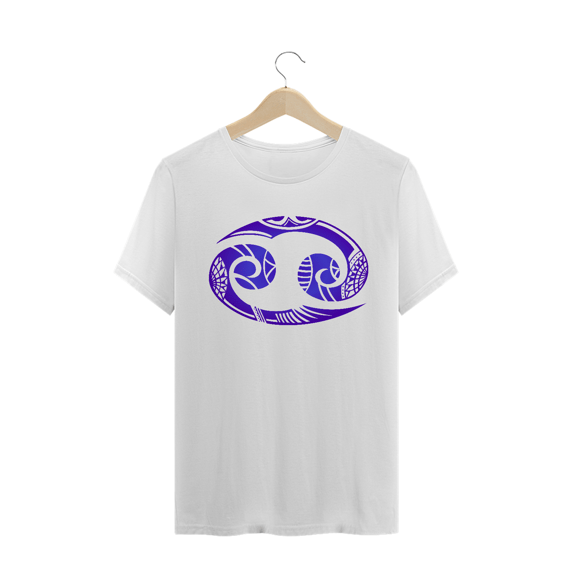 CAMISETA MASCULINA/UNISSEX - SÍMBOLO SIGNO CÂNCER