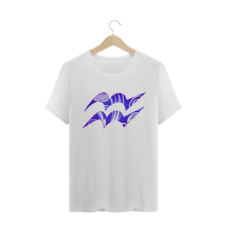 CAMISETA MASCULINA/UNISSEX - SÍMBOLO SIGNO AQUÁRIO