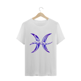 CAMISET MASCULINA/UNISSEX - SÍMBOLO SIGNO PEIXES