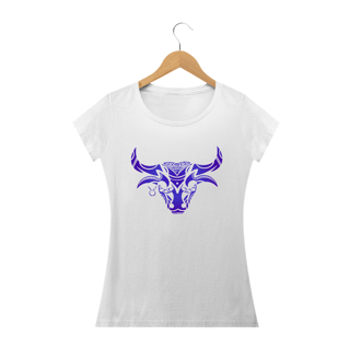 Nome do produto CAMISETA FEMININA BRANCA - SÍMBOLO SIGNO TOURO