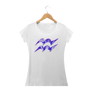 CAMISETA FEMININA - SÍMBOLO SIGNO AQUÁRIO