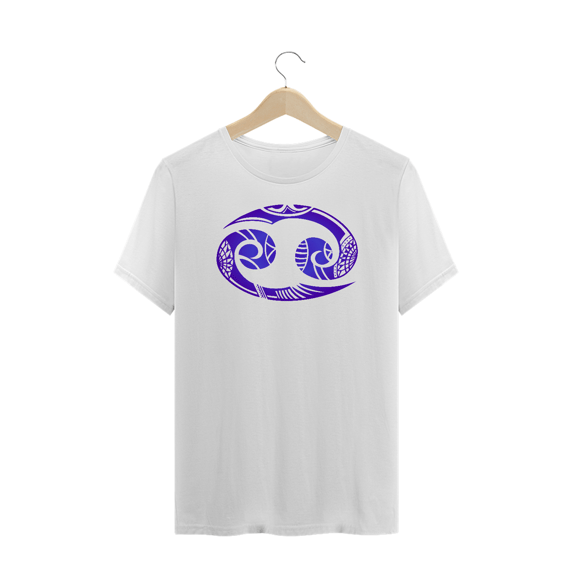 CAMISETA UNISSEX PLUS SIZE - SÍMBOLO SIGNO CÂNCER