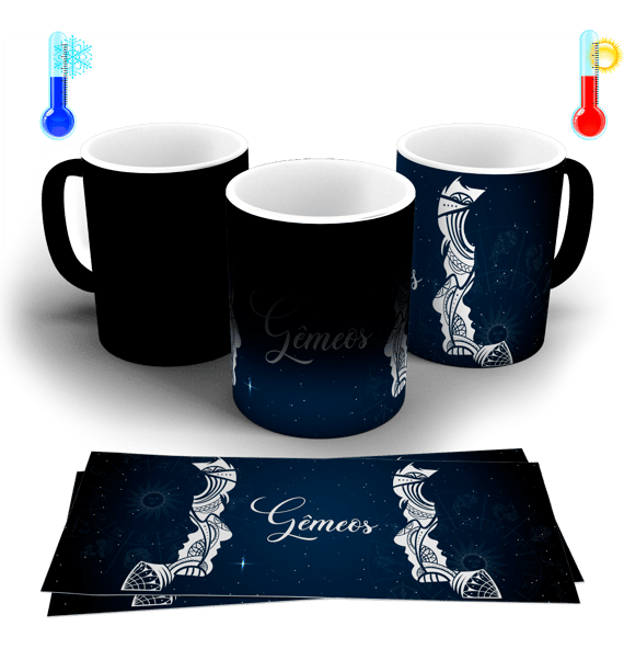 CANECA MÁGICA - SIGNO GÊMEOS