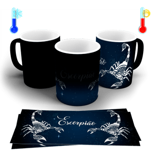 CANECA MÁGICA - SIGNO ESCORPIÃO