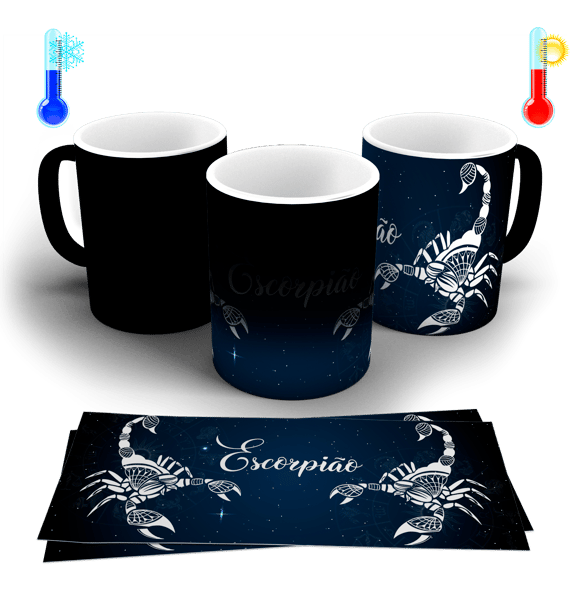 CANECA MÁGICA - SIGNO ESCORPIÃO