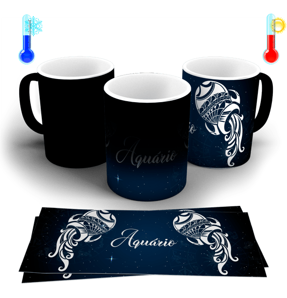CANECA MÁGICA - SIGNO AQUÁRIO