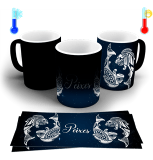 CANECA MÁGICA - SIGNO PEIXES