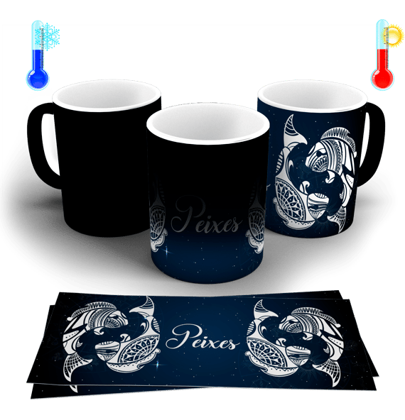 CANECA MÁGICA - SIGNO PEIXES