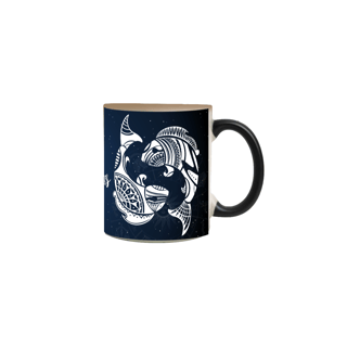 Nome do produto CANECA MÁGICA - SIGNO PEIXES